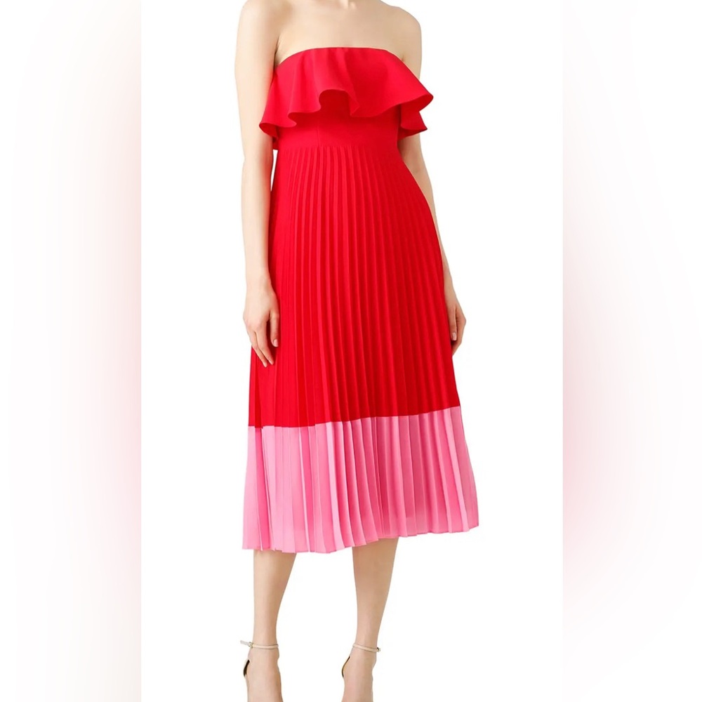 Aidan Mattox pleated dress. Size 10
